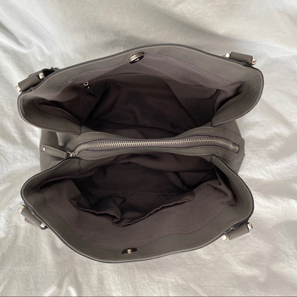 Grey Buckle Handbag | Rosanna - Picture 3 of 9